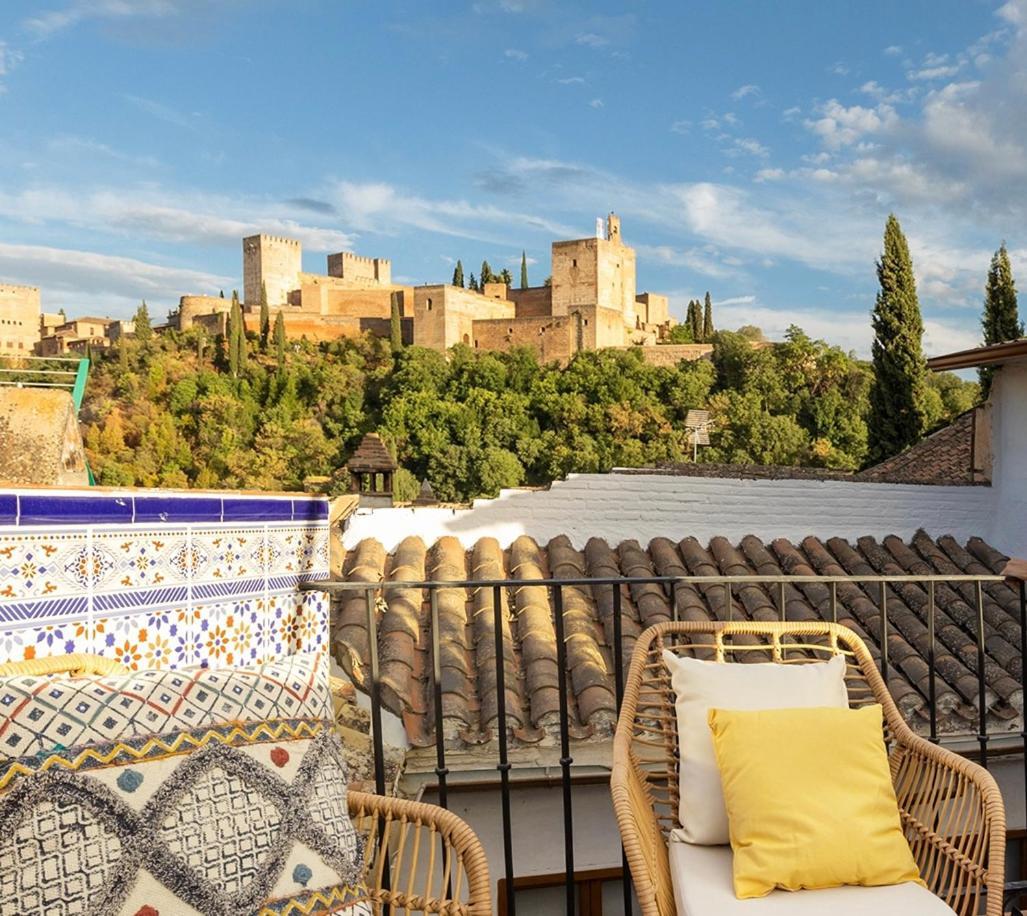 Albaicin Alhambra Views Private Terrace Apartment Granada Exterior photo